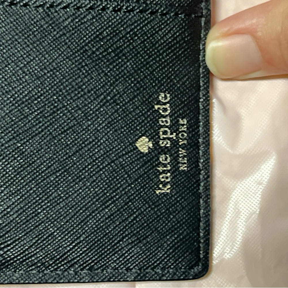Kate Spade Brown Textured Wallet